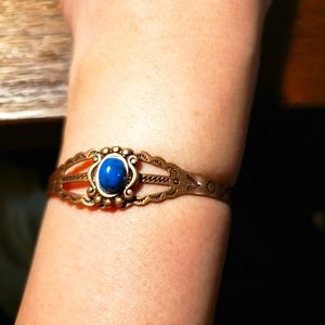 Copper Native of American Cuff Bracelet